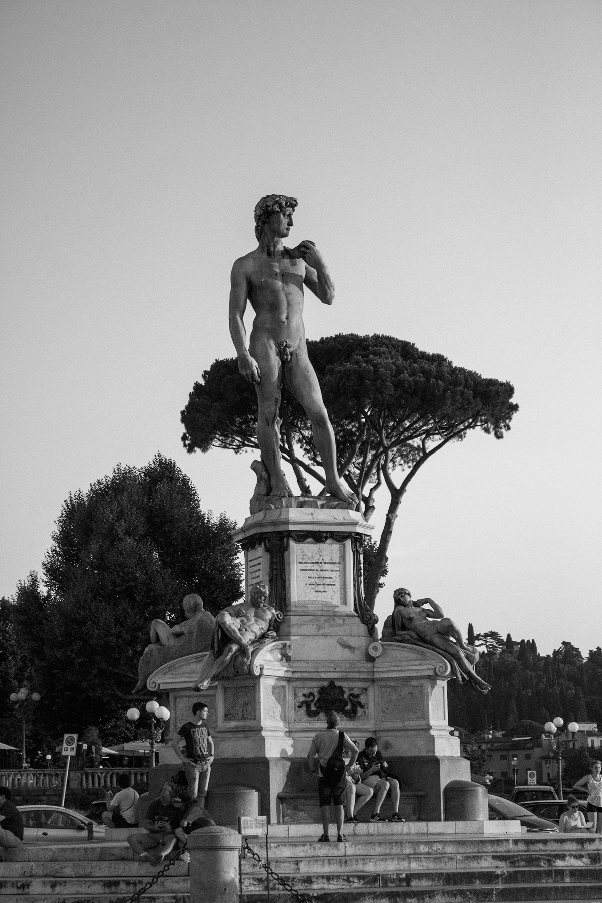 Piazzale Michelangelo en Florencia b