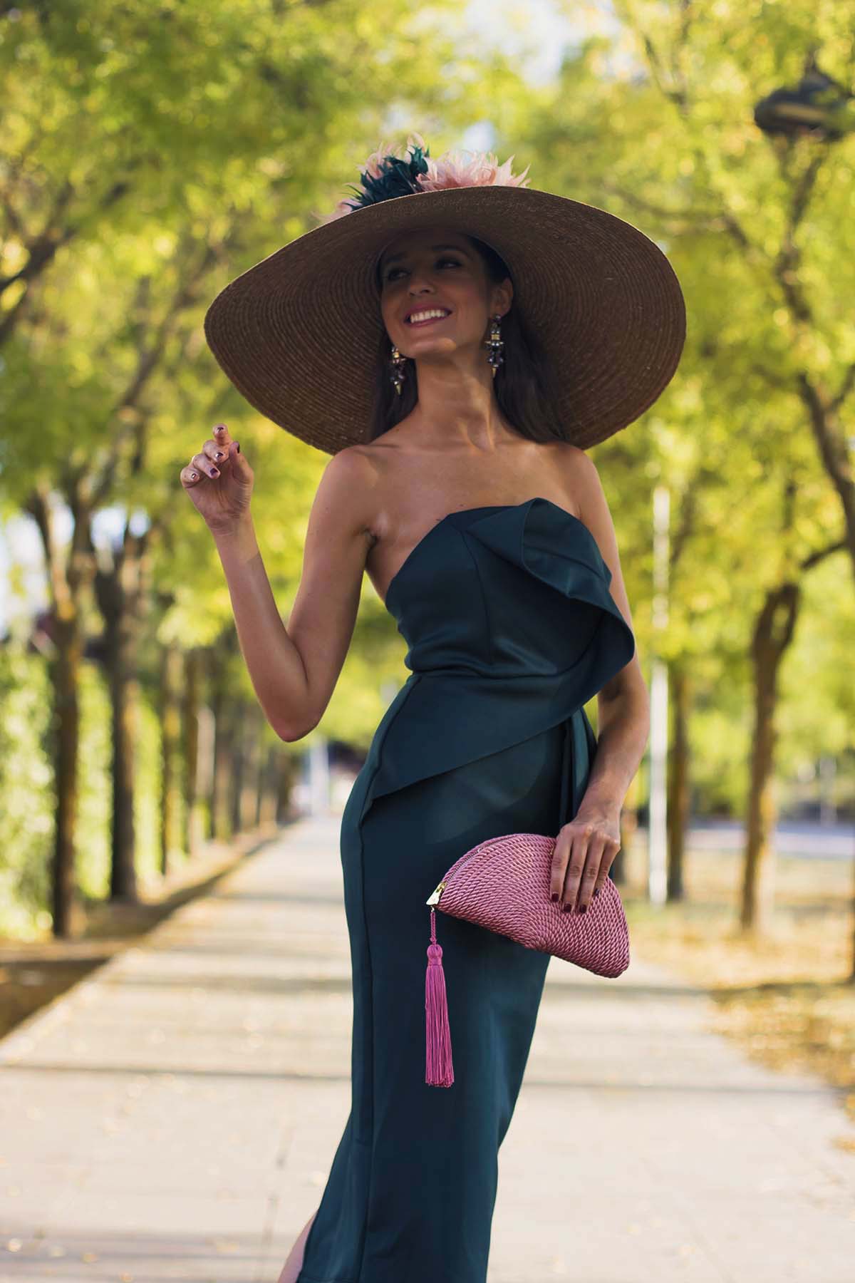 Vestido Boda Mujer Invitada Ever-Pretty Vestido De Invitados De