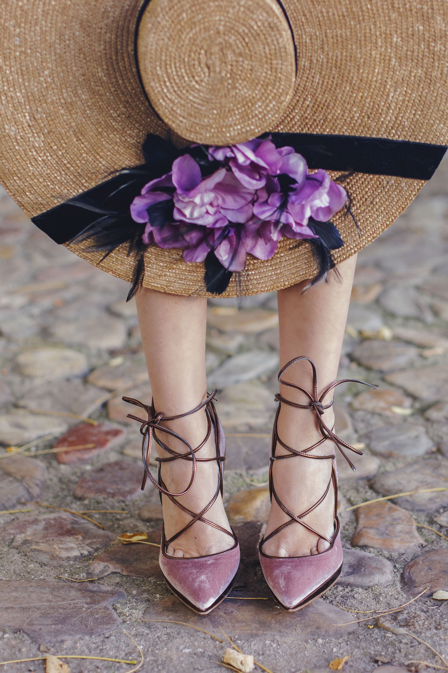 Zapatos lilas morados invitada boda
