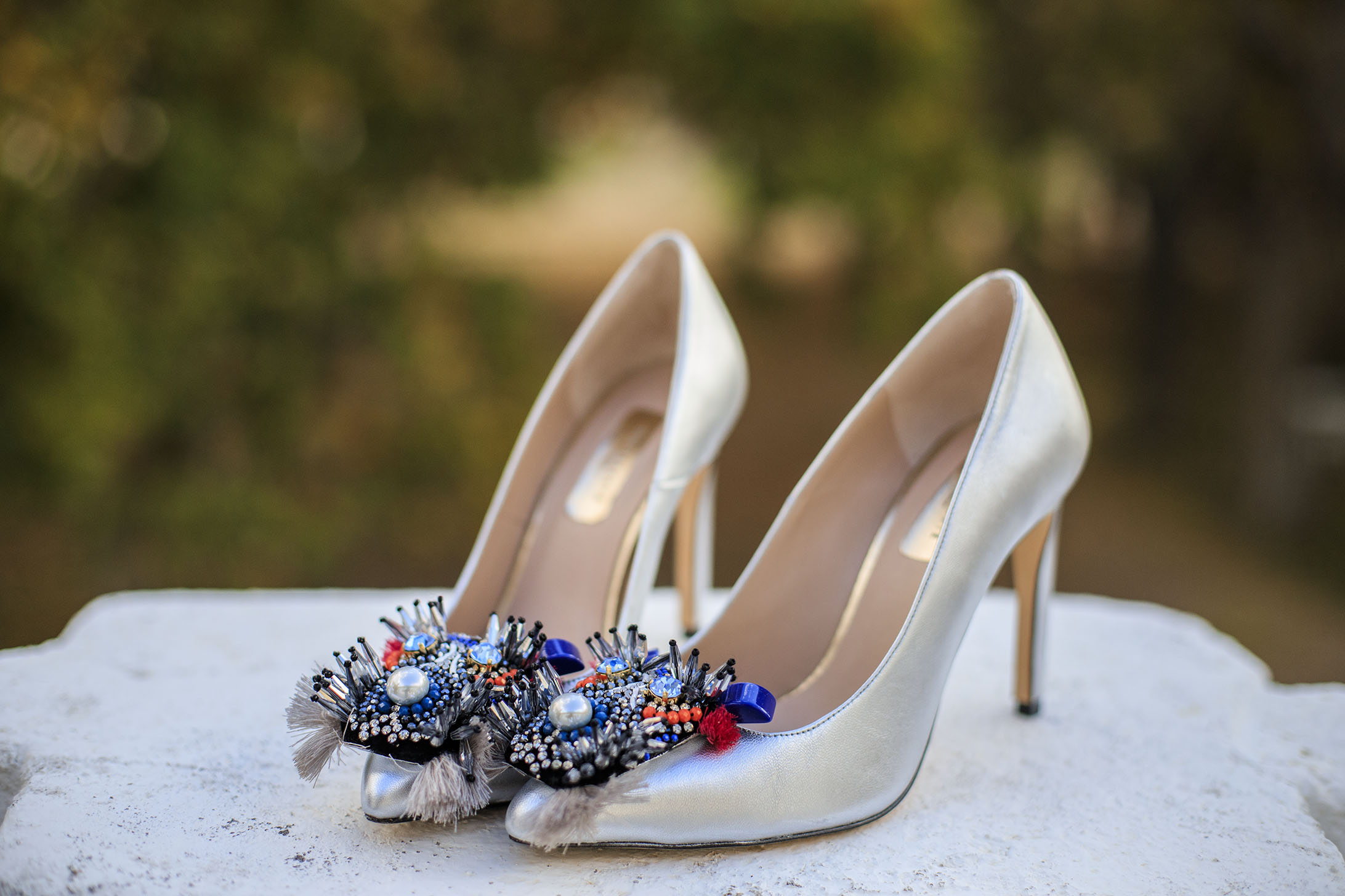 Zapatos plata nochevieja invitada boda novia