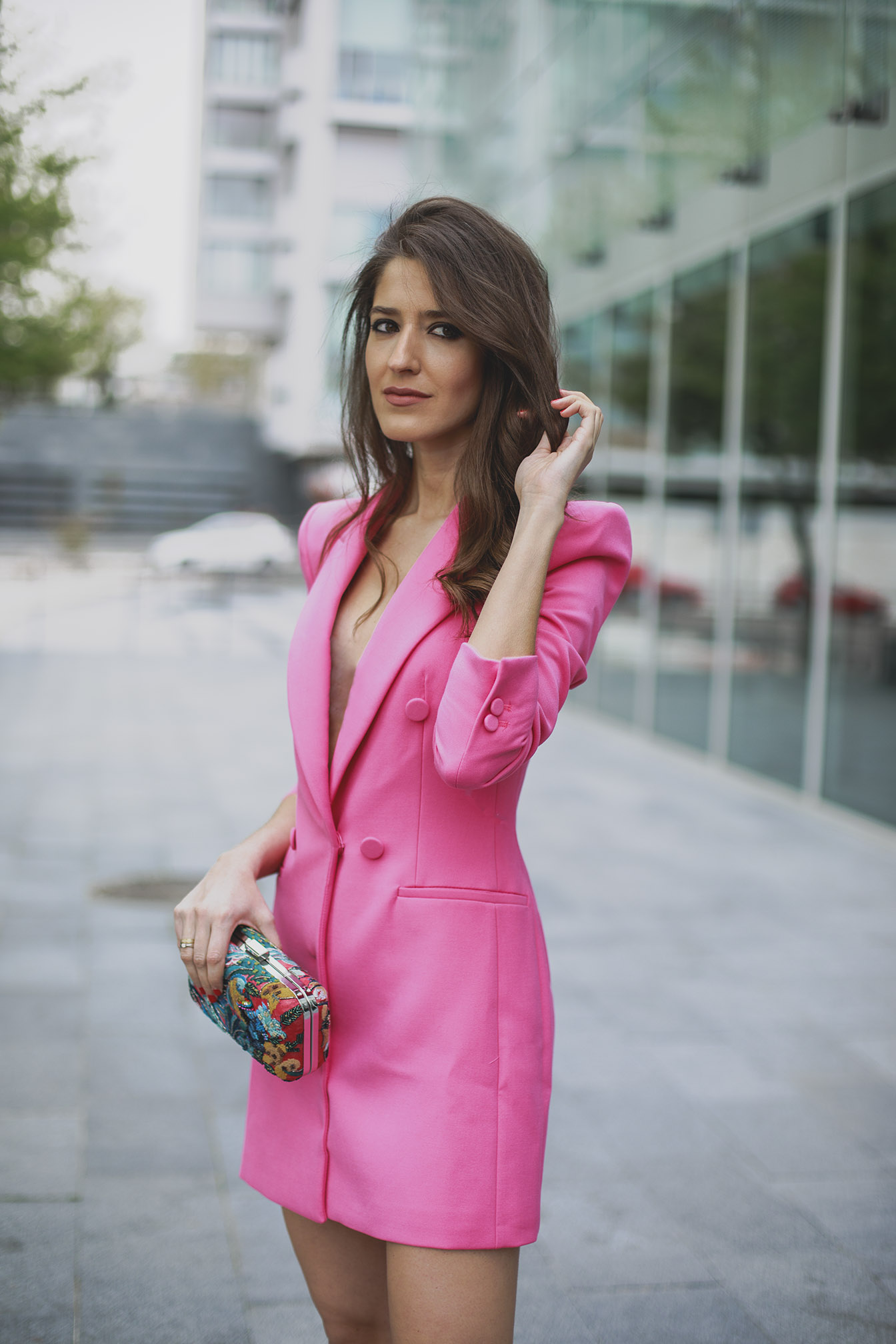 Look graduacion vestido blazer invitada perfecta blogger