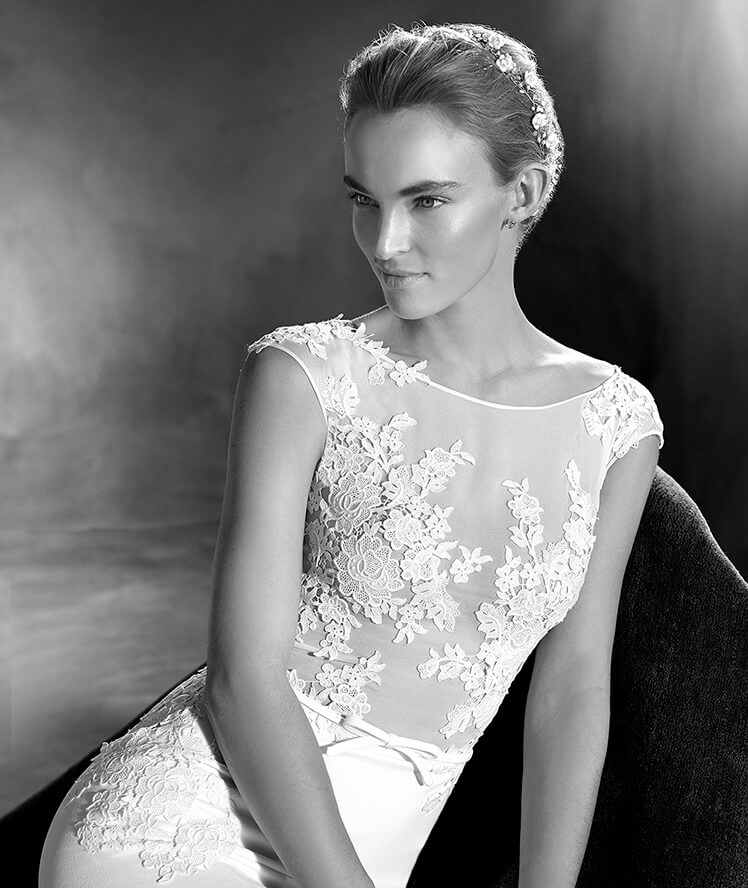 Vestido de novia modelo Elsa de Pronovias Atelier 2017