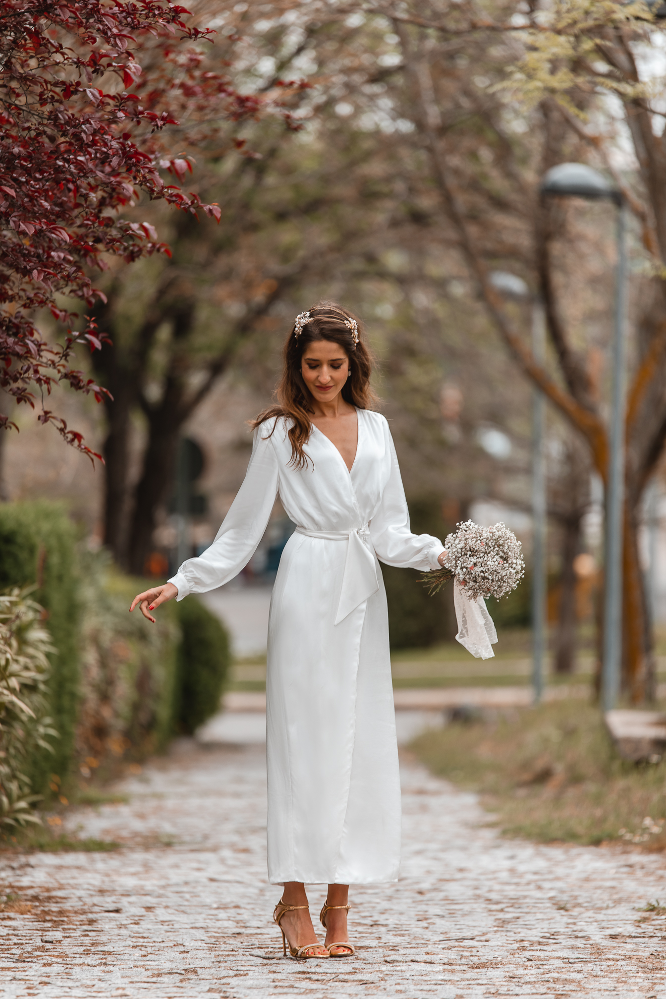 Invitada perfecta vestido blanco novia