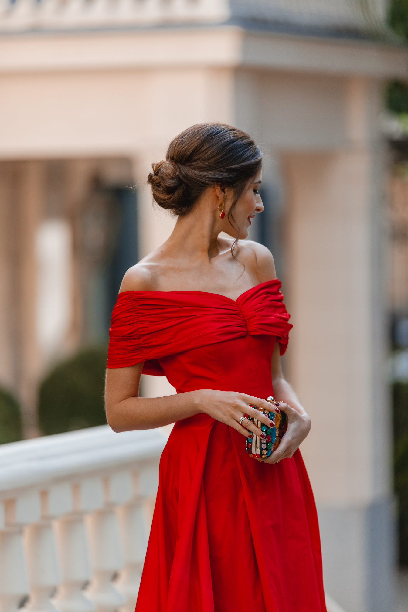 invitada perfecta boda vestido rojo