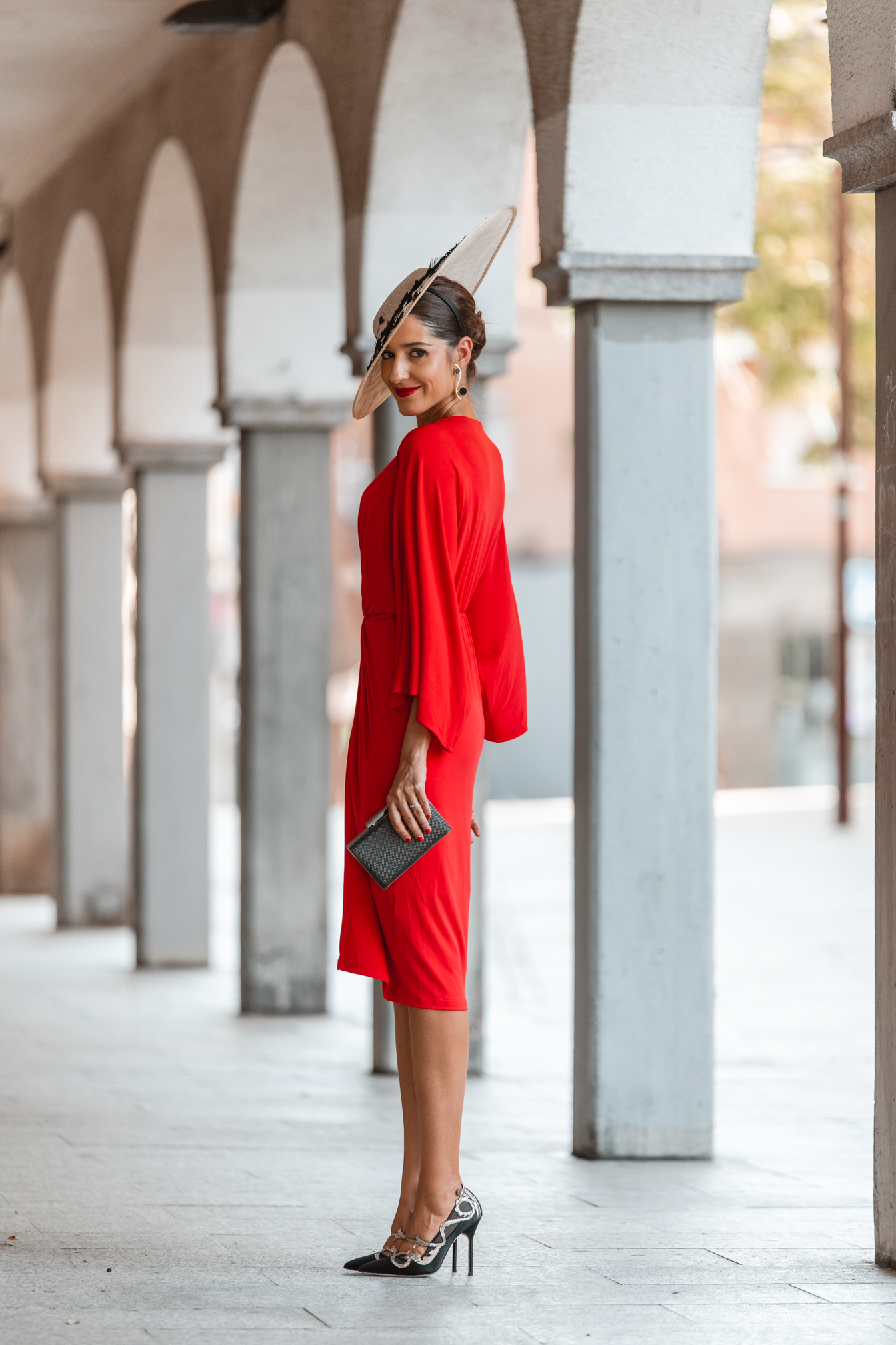 invitada perfecta vestido rojo pamela