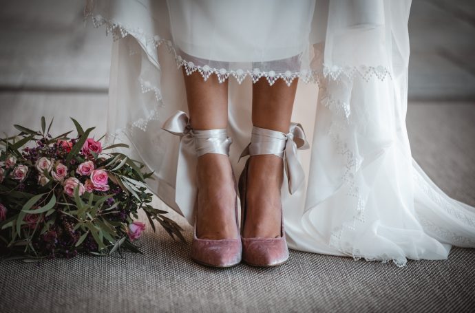 zapatos novia rosas personalizados