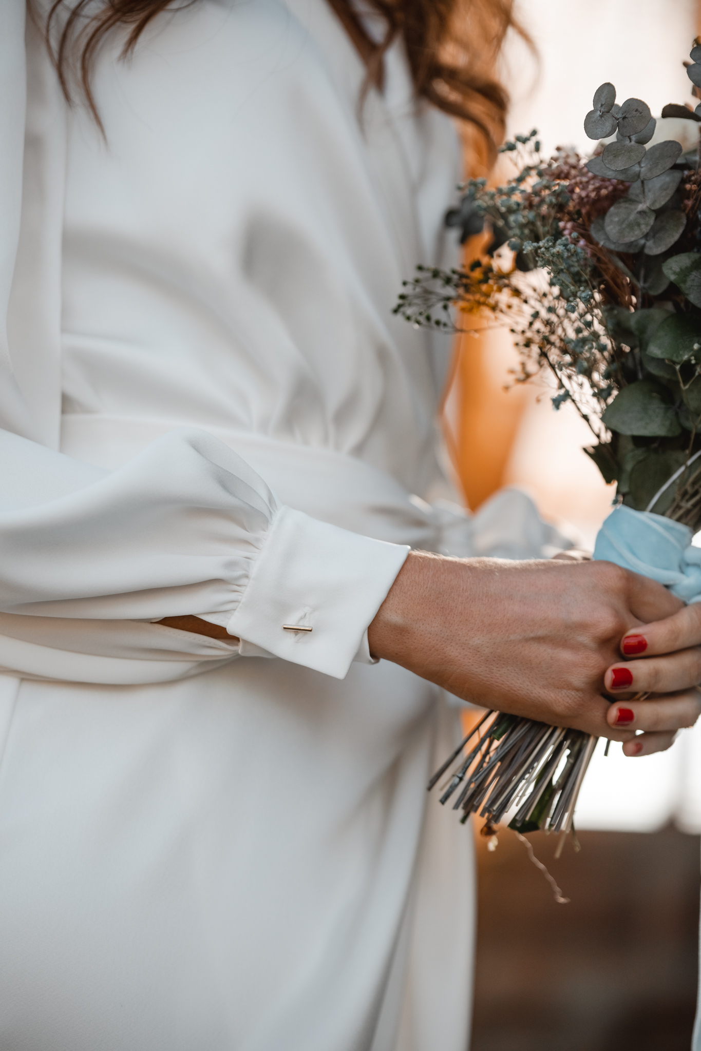 novia civil vestido blanco midi