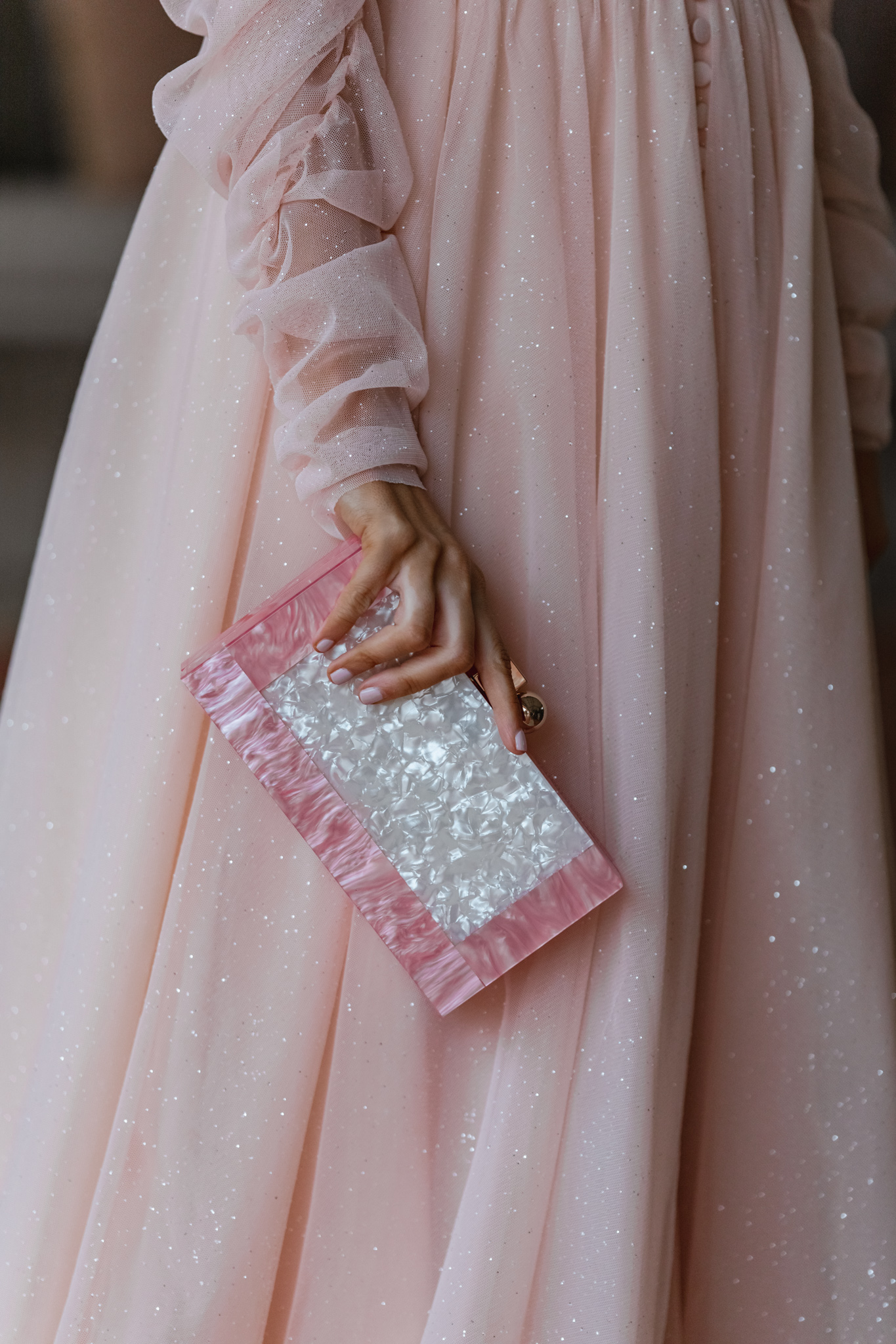 bolso rosa invitada boda