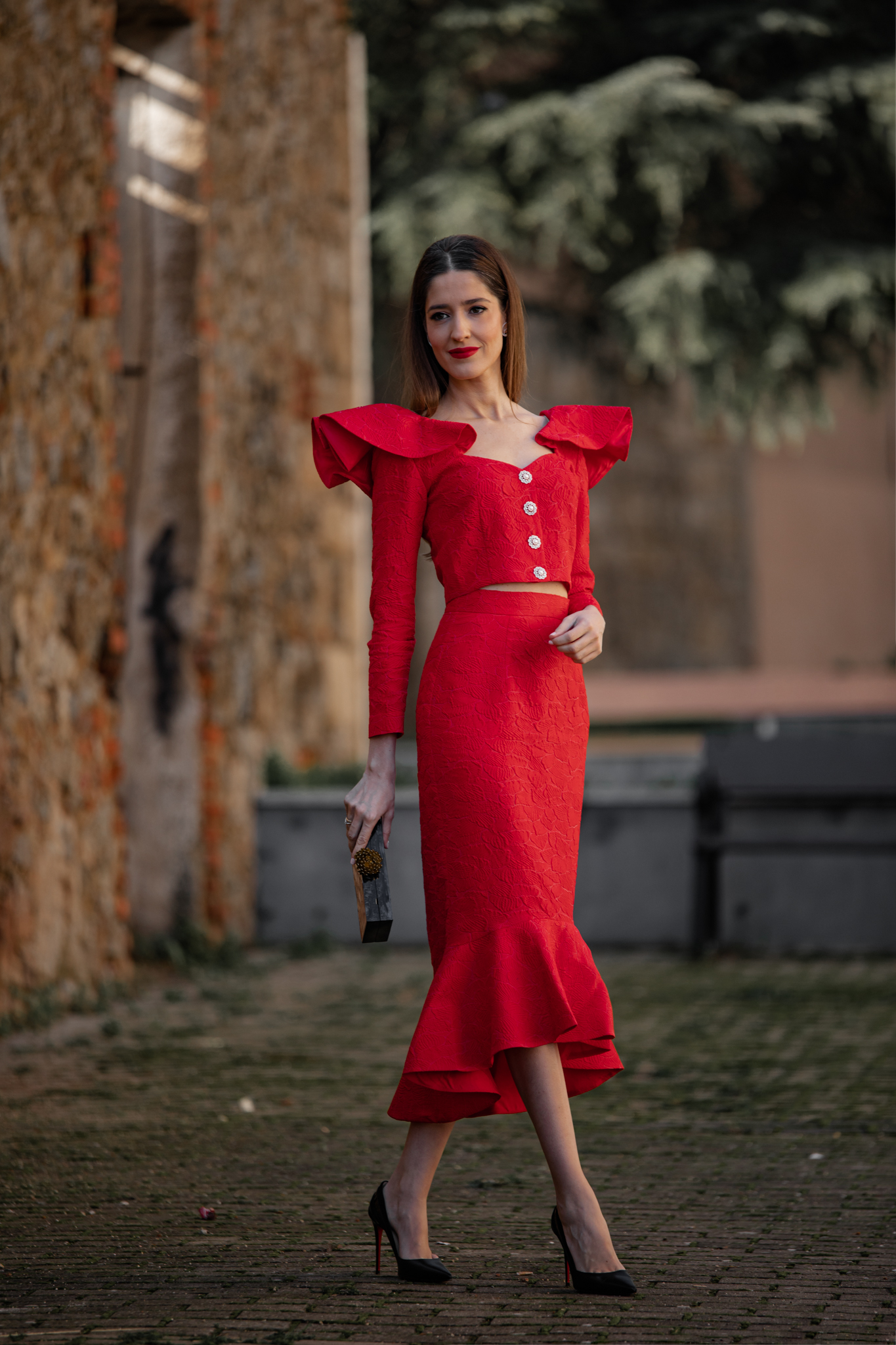 look invitada 2023 vestido rojo 