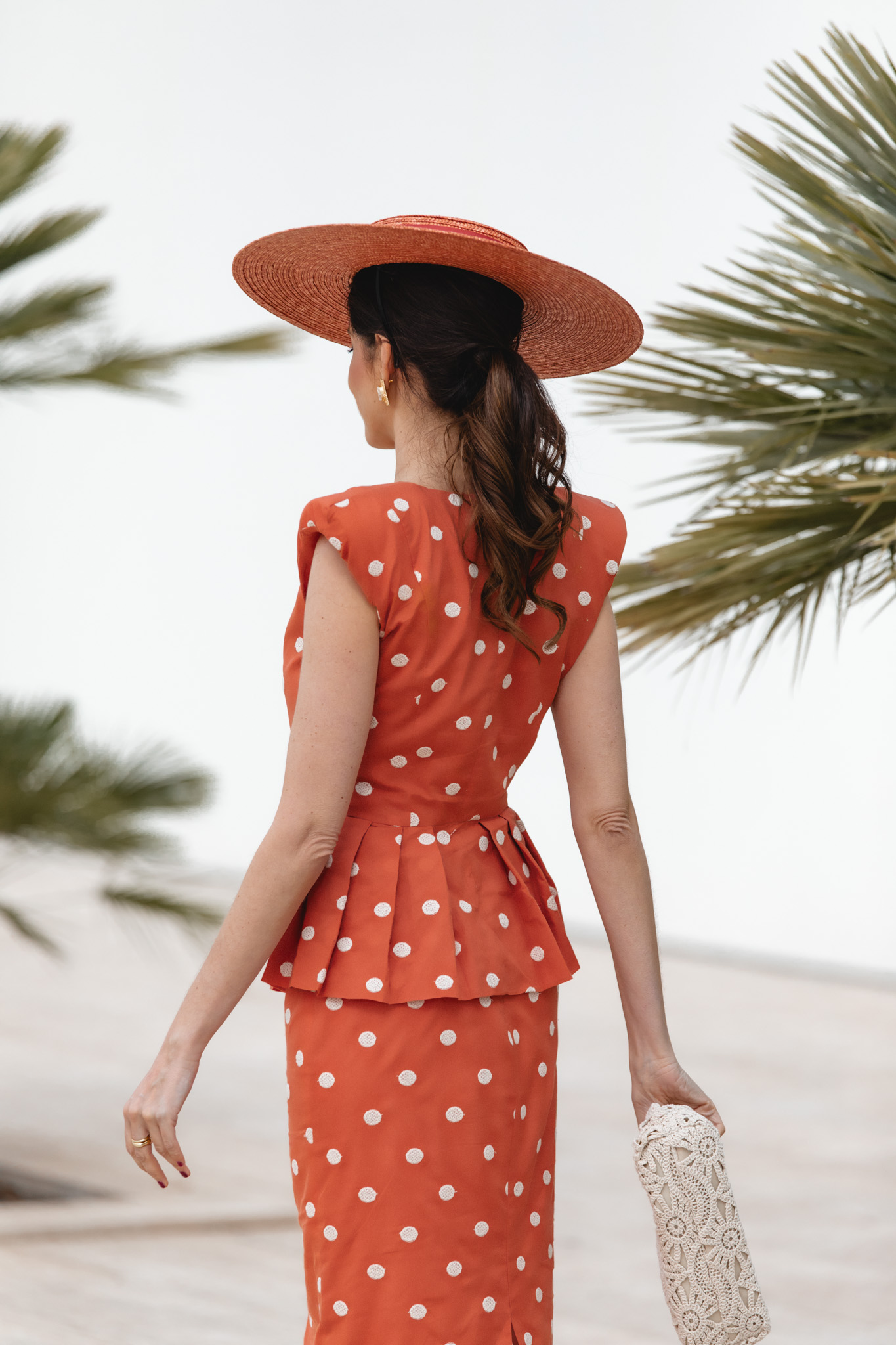 Detalle trasero del conjunto de lunares de Meryfor