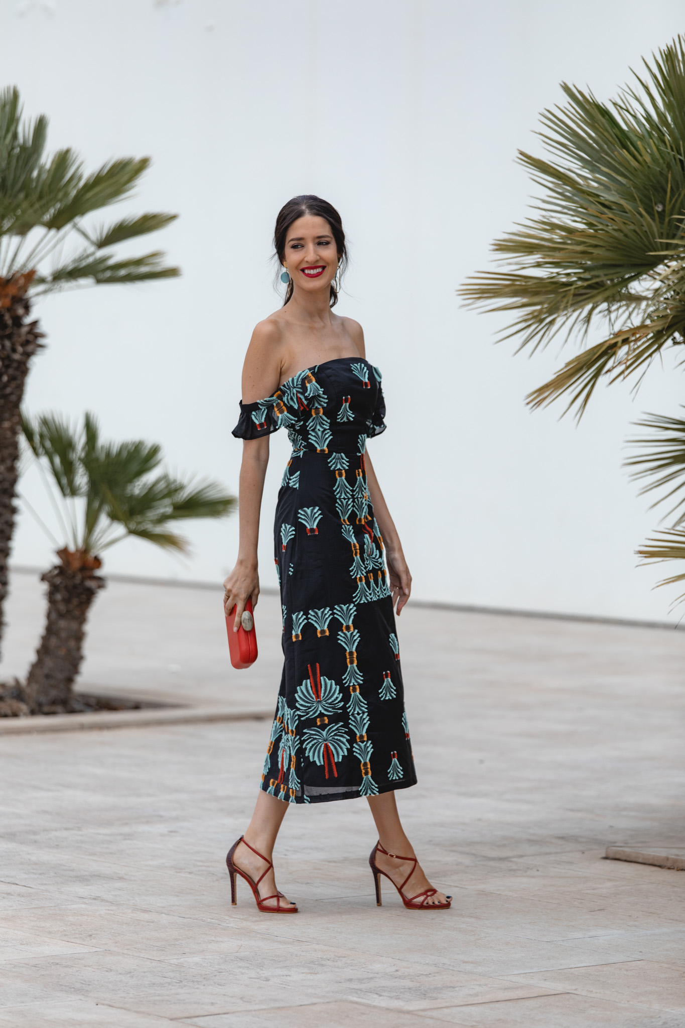 IVestido estampado tendencia 2026 para invitada de boda