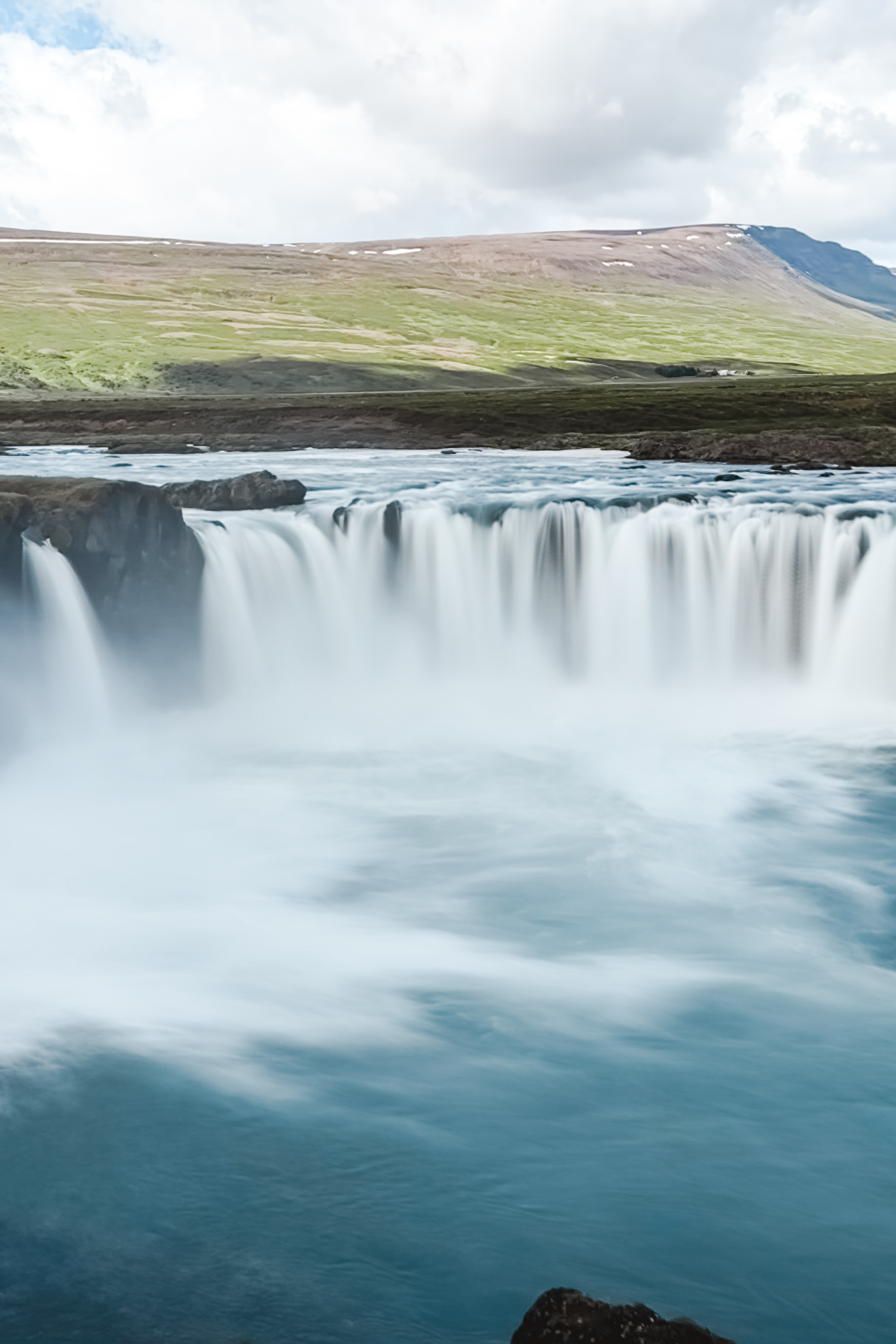 Cascada Goðafoss cerca de Akureyri, Islandia