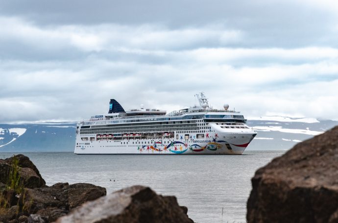 Naviera Norweguian Star en el Norte de Europa