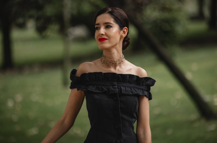 Conjunto pantalon de invitada de Charubina